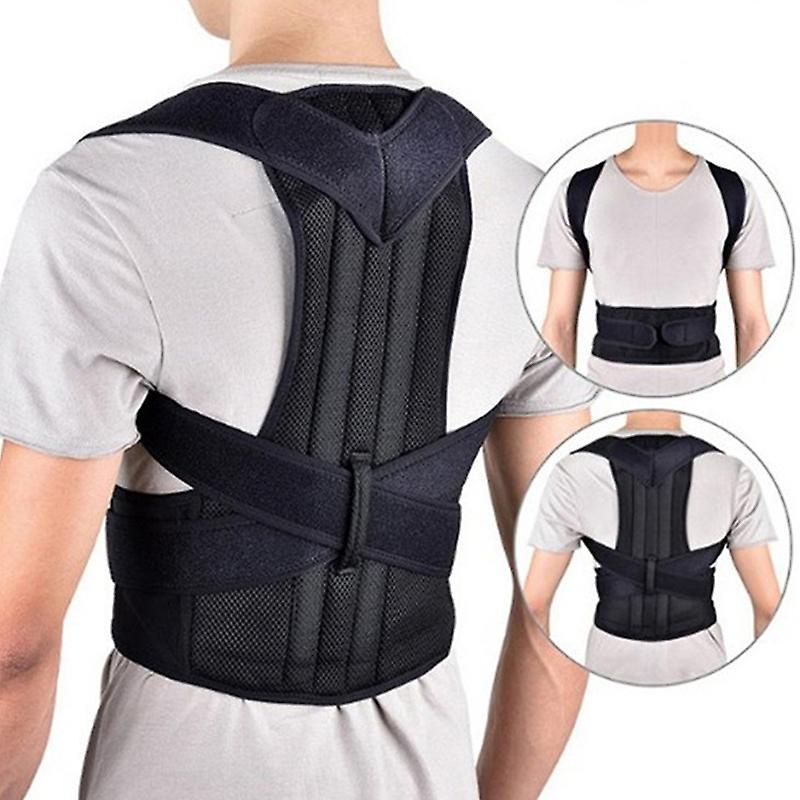 Adjustable Posture Corrector Back Support Shoulder Back Brace Posture Fixer Tape