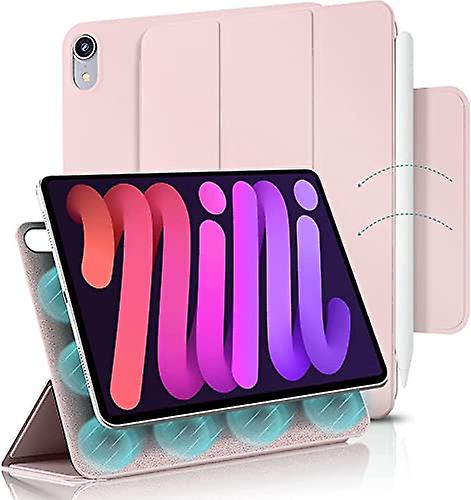 Timoom Magnetic Case For Ipad Mini 6 (8.3 Inch, 2021 Model), Smart Case With Convenient Magnetic Attachment, Support Pencil Charging Auto Wake/sleep C