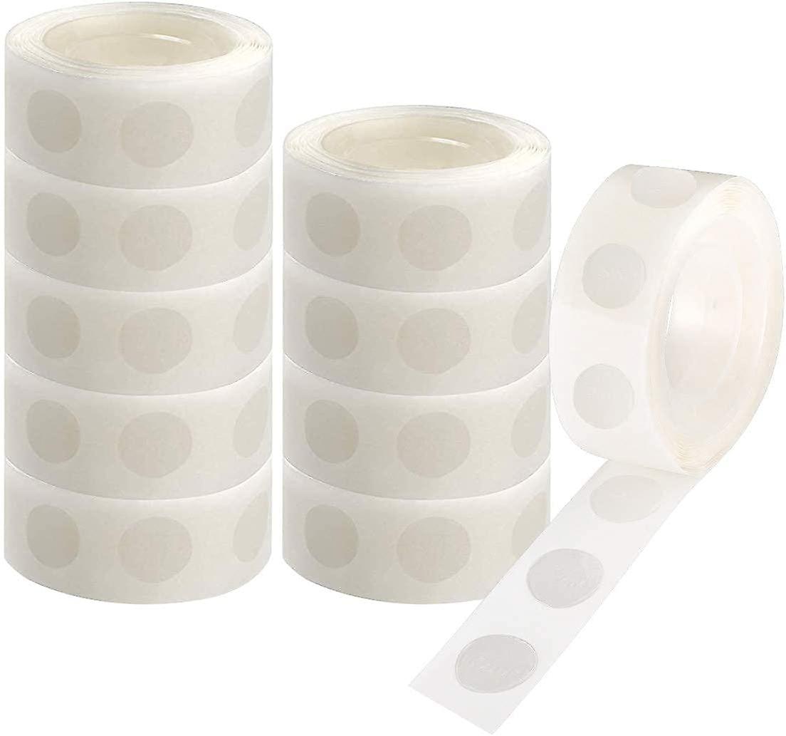 1000pcs Glue Point Clear Balloon Glue Removable Adhesive Dots Double Sided Dots of Glue Tape for Balloons Party or Wedding Decoration