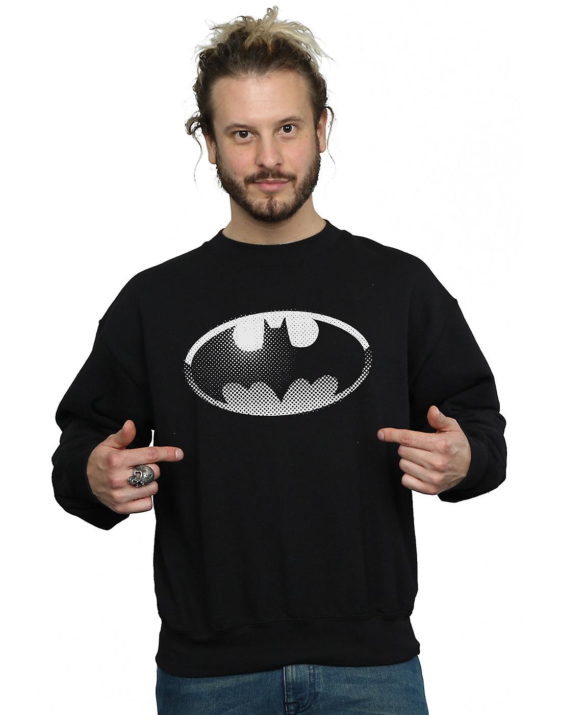 DC Comics Men's Batman Spot Logo Sweatshirt