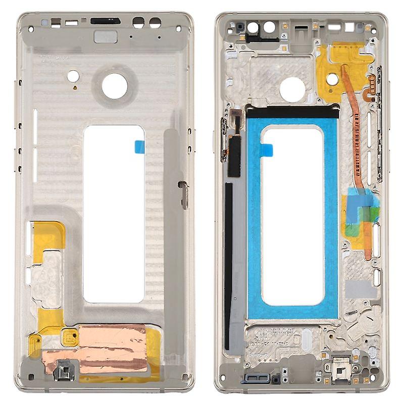 适用于三星Galaxy Note 8 N950F的维修中框相机外壳金色新款