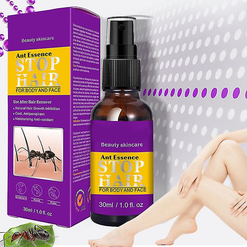 Stop Hair Growth Spray Natural Painless Non-irritating Regrowth Hair Inhibitor For Body And Face New