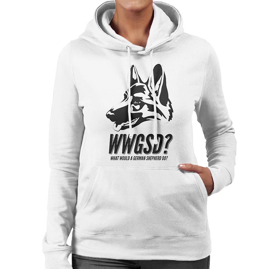 What Would A German Shepherd Do Women's Hooded Sweatshirt