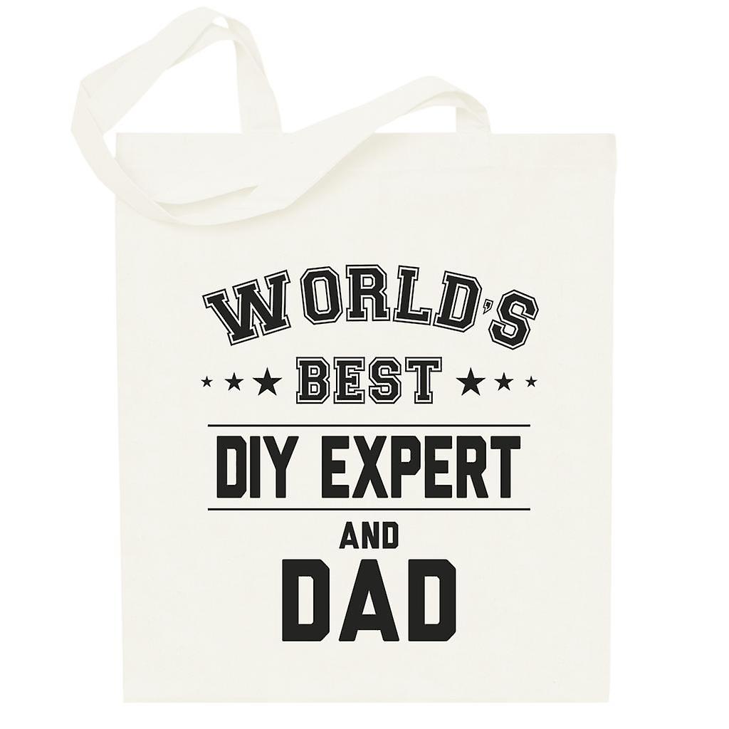 Worlds Best DIY Expert And Dad Totebag