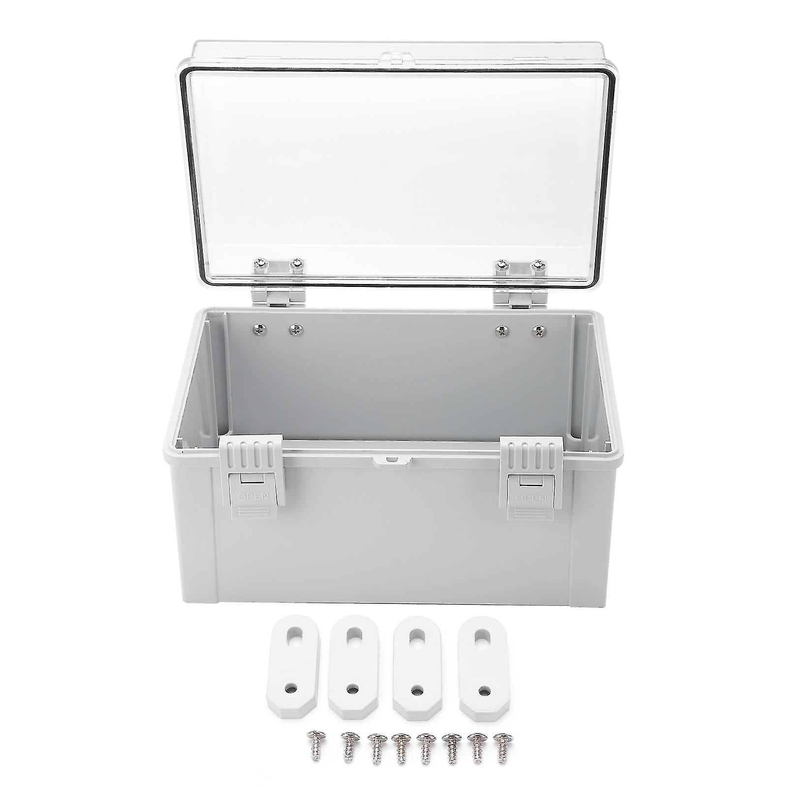Junction Box Waterproof Abs Power Distribution Enclosure Outdoor Electrical Connection Case