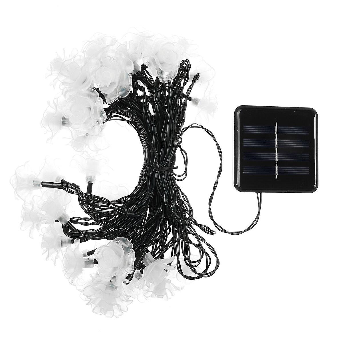 9.5M 50 Led Solar String Lights - Waterproof Christmas Party Garden Home Decor