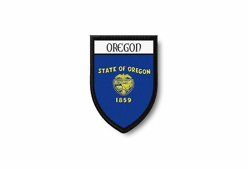 Patch Ecusson Termocollant Edge Brode Flag Prints USA Oregon