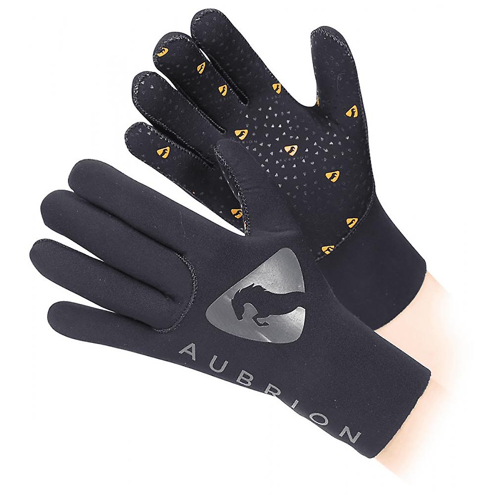 Women's Shires Aubrion Adults Neoprene Yard Gloves - Black