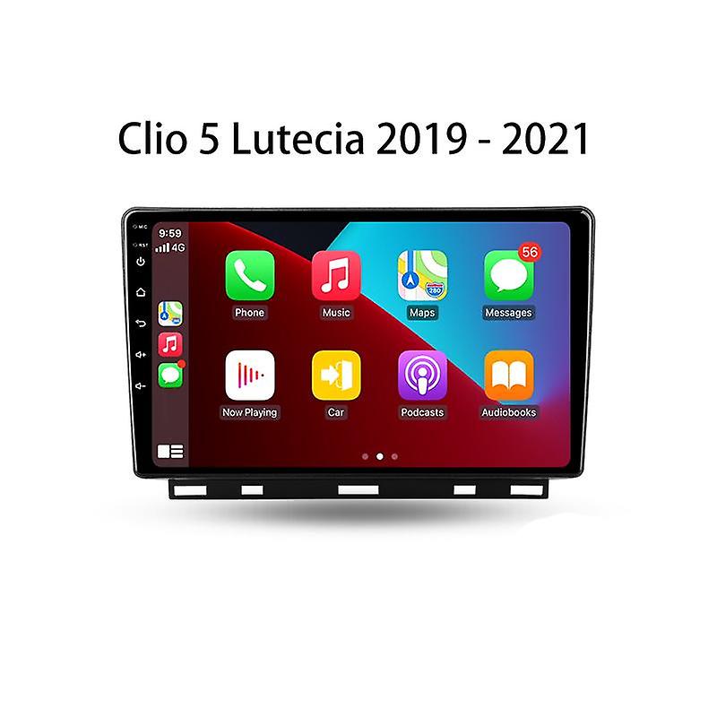 For Renault Clio 5 Lutecia 2019 - 2021 Android Car Stereo Multimedia Radio GPS Carplay Android Auto