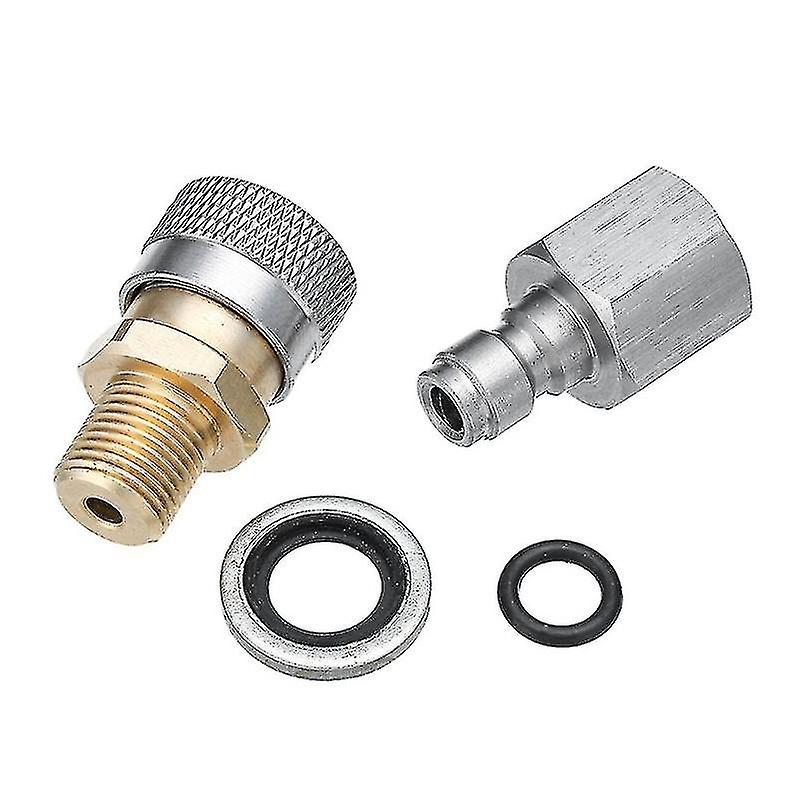 PCP luchtpistool geweer vulling laadslang quick release koppeling adapter 1/8bsp-d