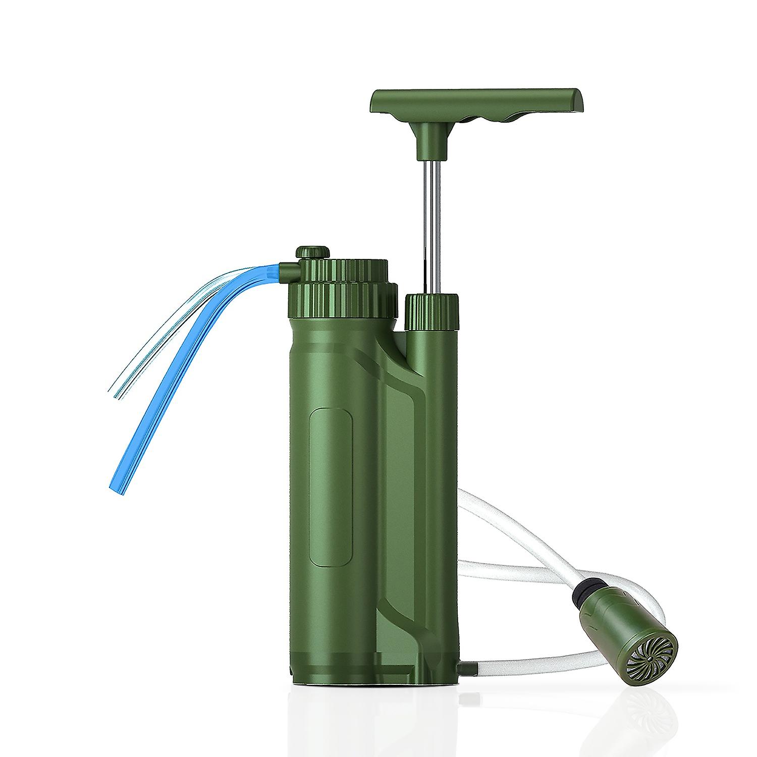 Portable Reverse Osmosis Water Filter Pump Outdoor Water Purification System Survial Gear for Campin