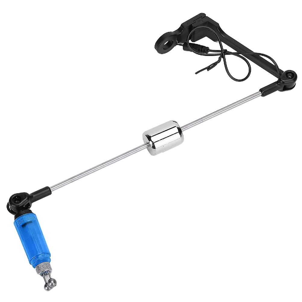 Fishing Equipment Fishing Bite Alarm Signal Device Hanger Swing Bite Indicators European Alarms Accessory with LightBlue