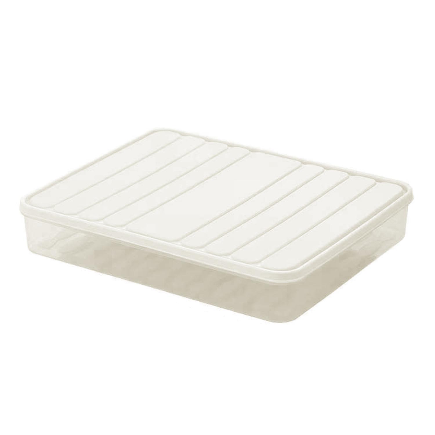 Stackable Food Storage Box Cold Resistant PP Vacuum Preservation Refrigerator Organizer for Home