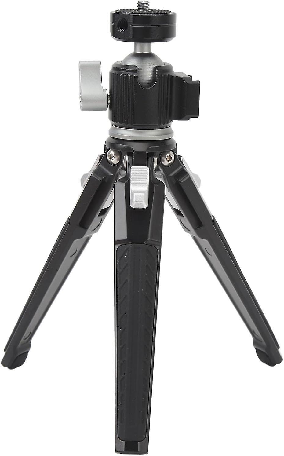 2 in 1 Design Desktop Tripod and Selfie Stick, 360° RotatingHead, 4kg Load Capacity, Anti Slip, Alum