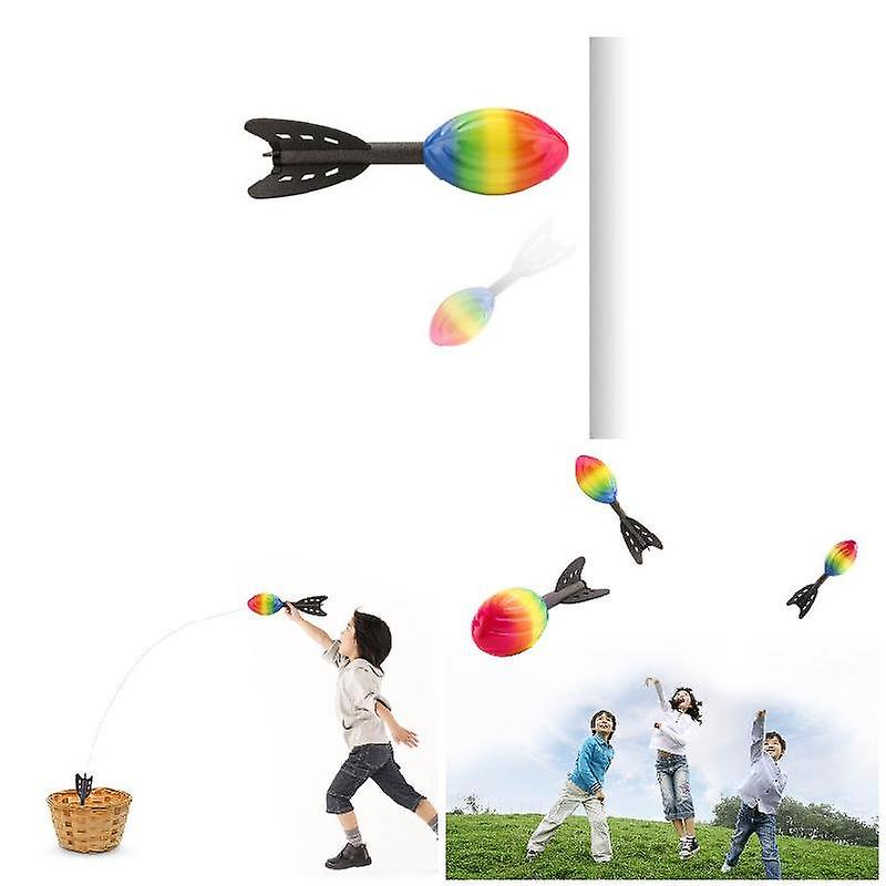 Foam Hand Throwing Rocket Toys Parent-child Outdoor Game Toy for Children