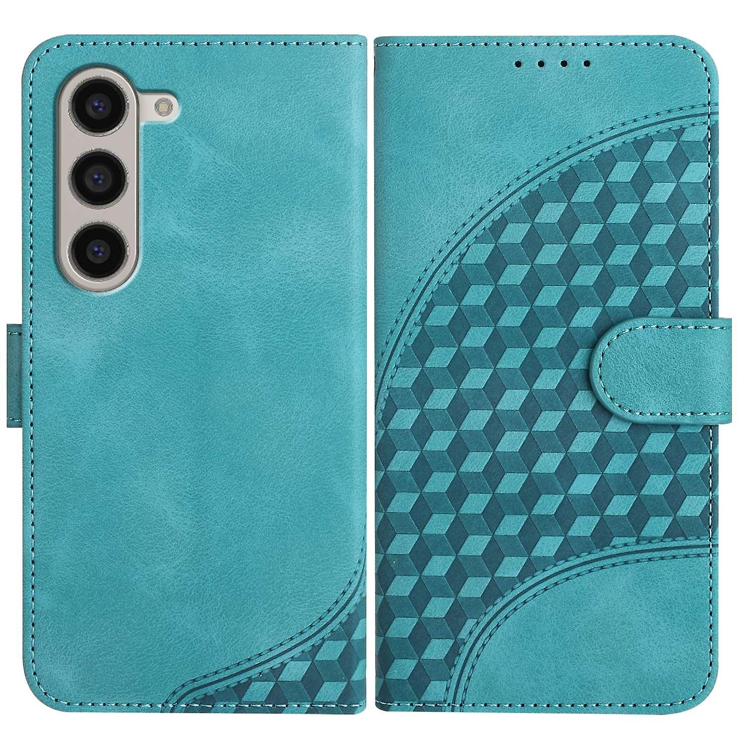 Elephant Embossed PU Case For Samsung Galaxy Z Fold5 5G
