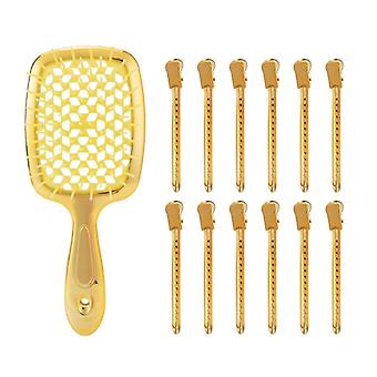 Hair Comb Set Electroplate Styling for Household Hair Hair Brush Hair Dressing