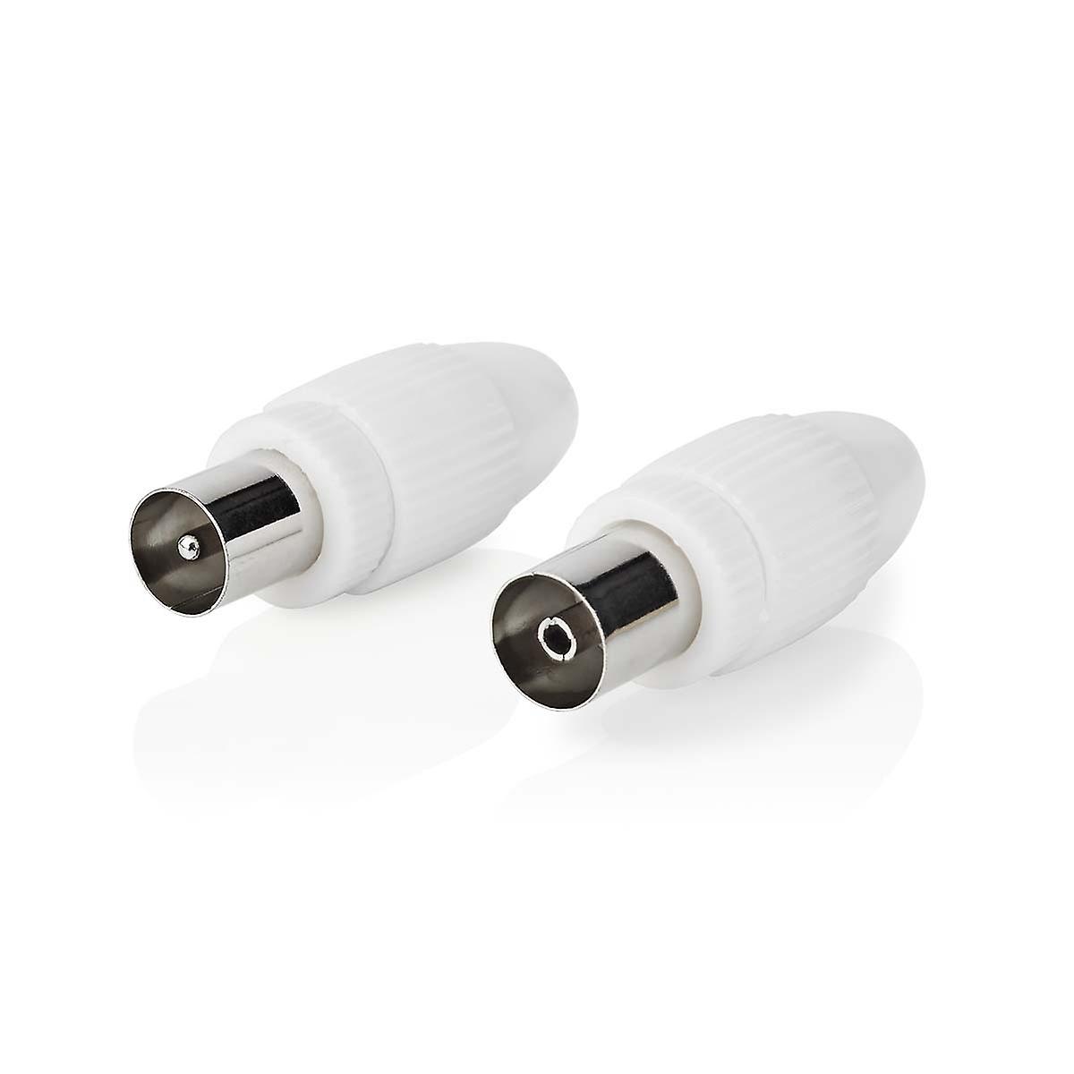 IEC (coax) | Straight | Male / Female | Nickel Plated | 75 Ohm | Screw | Cable input diameter: 7.0 mm | M