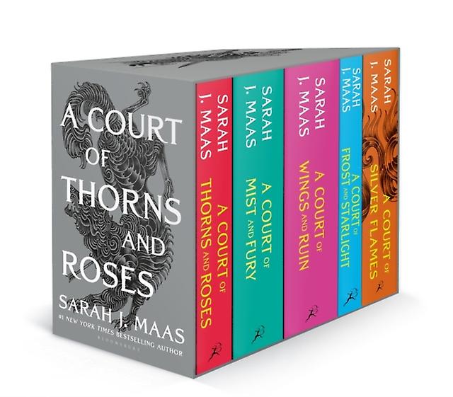 A Court Of Thorns And Roses Paperback Box Set 5 Books by Sarah J. Maas Multiplecomponent retail product Book