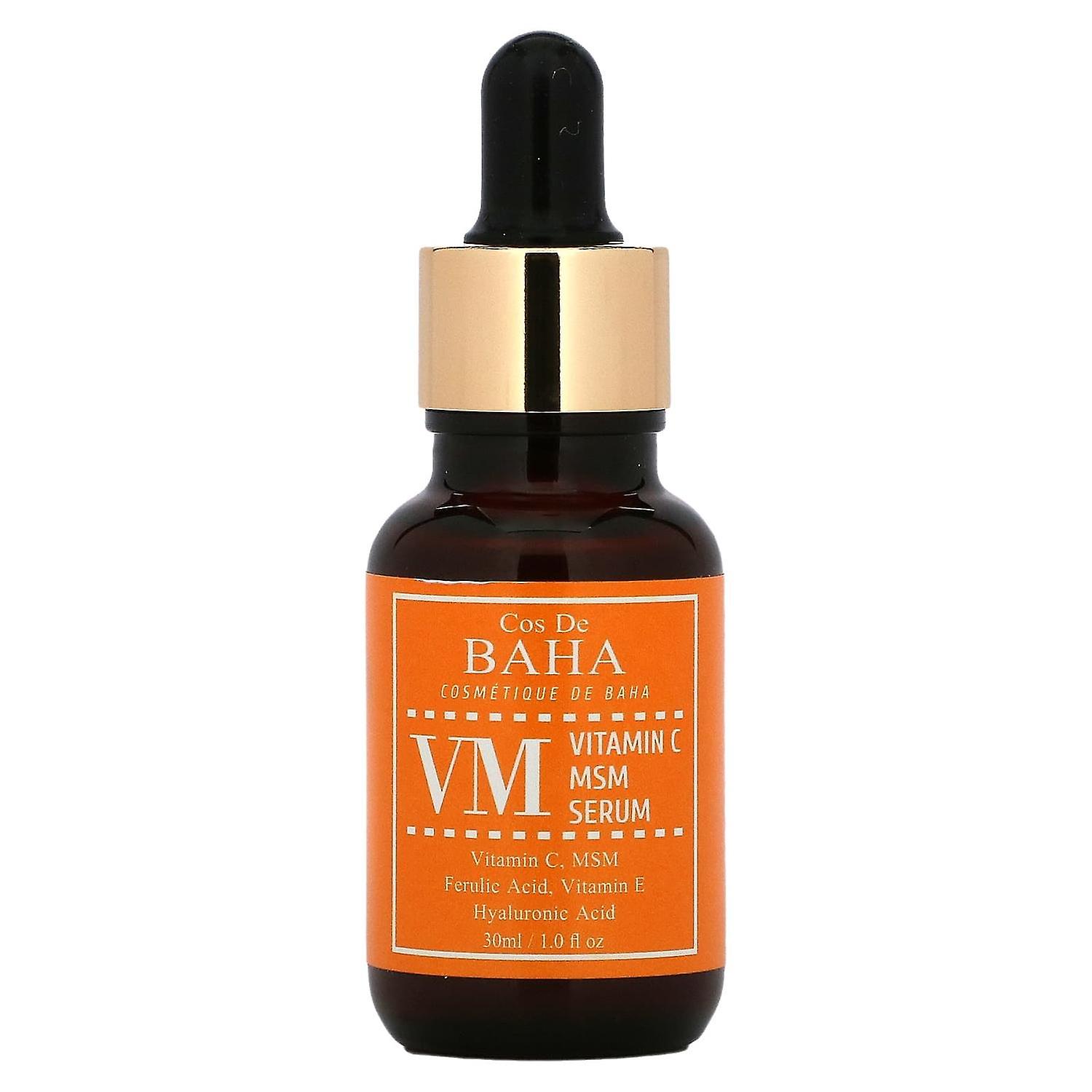 Cos De BAHA, Vitamin C MSM Serum, 1.0 fl oz (30 ml)
