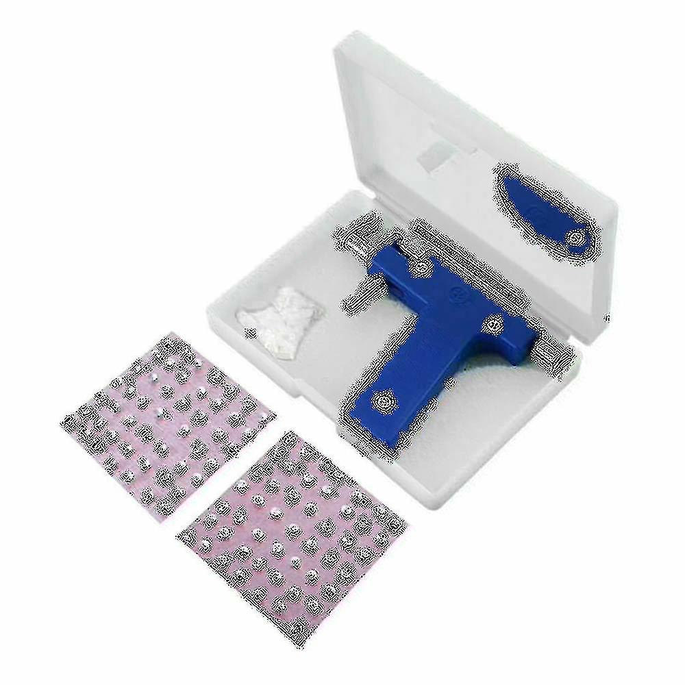 Ear Nose Navel Body Piercing Gun Tools Kits Machine With 98pcs Studs