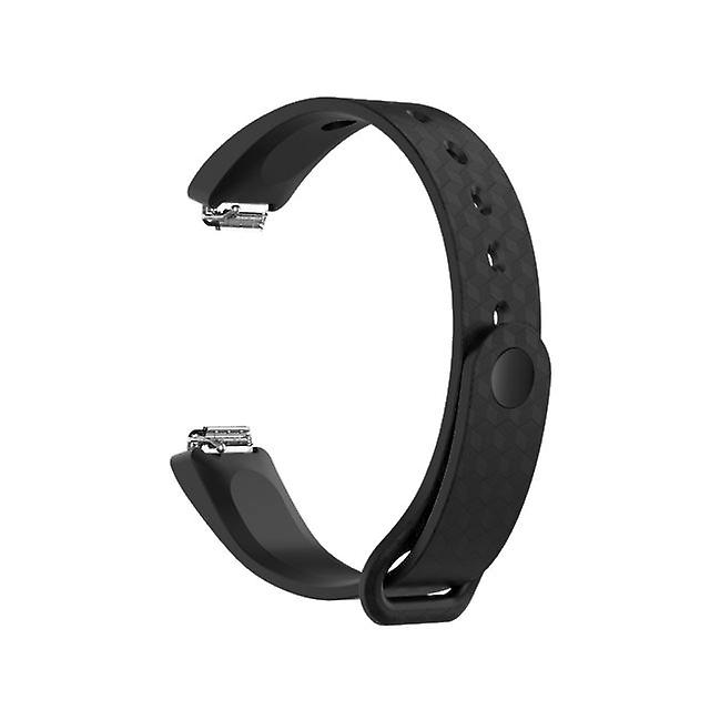 Replacement Soft Silicone Strap for Fitbit Inspire / Inspire HR - Black