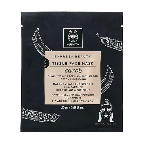 Express Beauty Detox and Purifiying Tissue Face Mask With Carob 20 ml