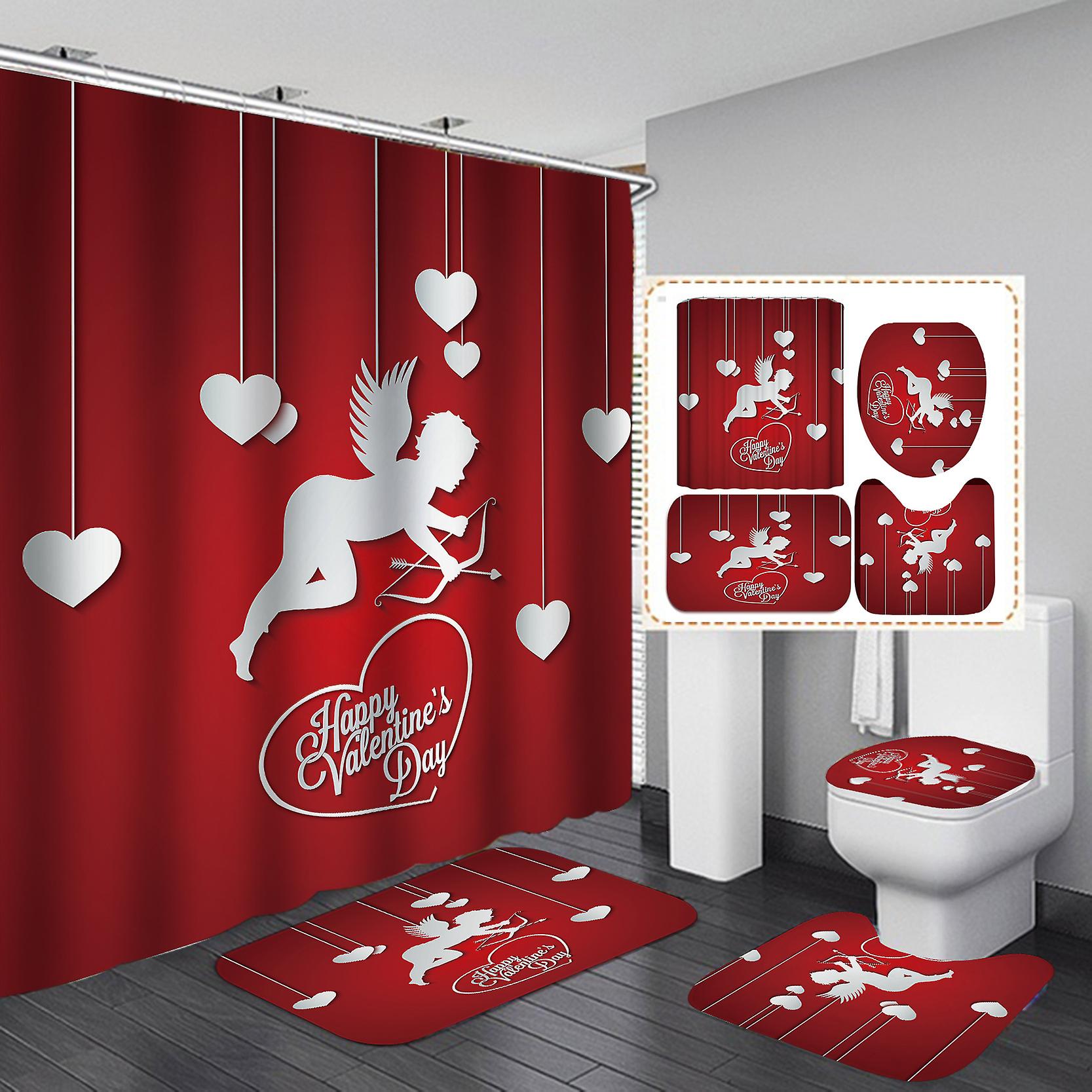 Saint-Valentin - Rideau de douche (Style 23)