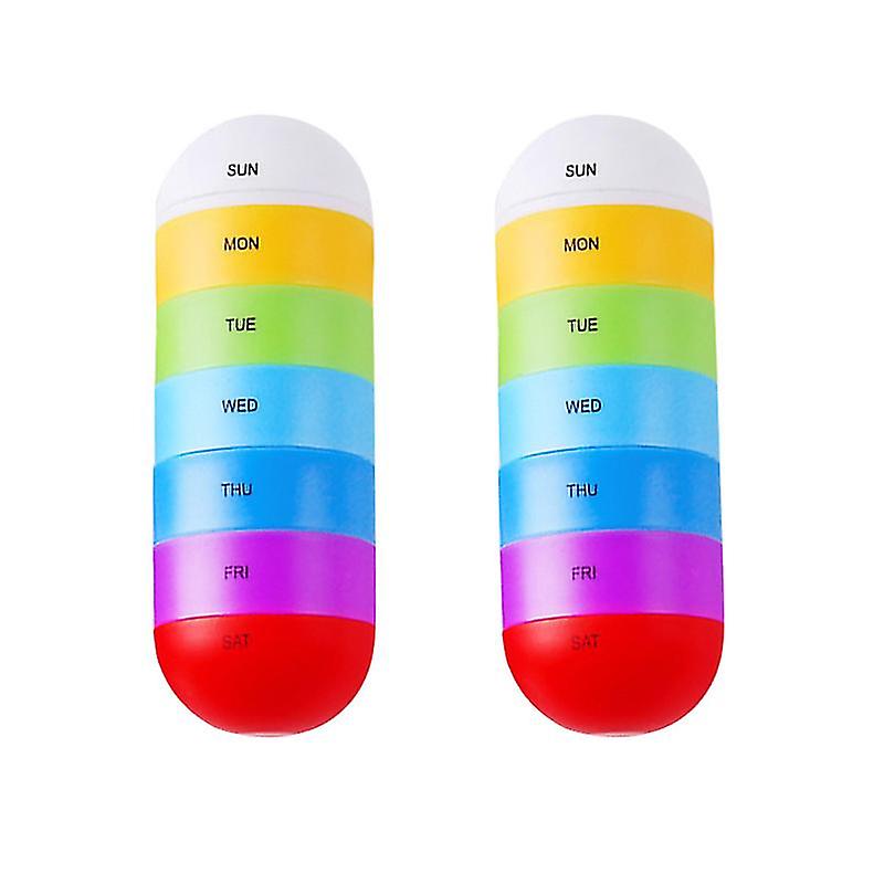 2pcs Medicine Storage Box