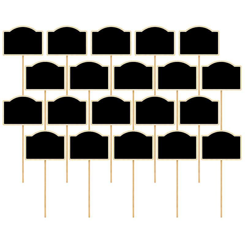 20pcs Mini Chalkboard Toppers