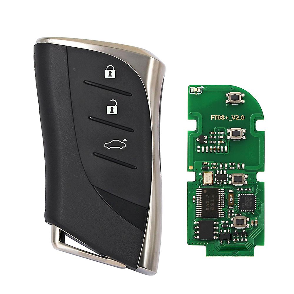 Lonsdor Ft08 Ph0440b Update Version Of Ft08-h0440c 312/314/433.58/434.42mhz Switchable For Lexus Smart Key Pcb 8a Chip