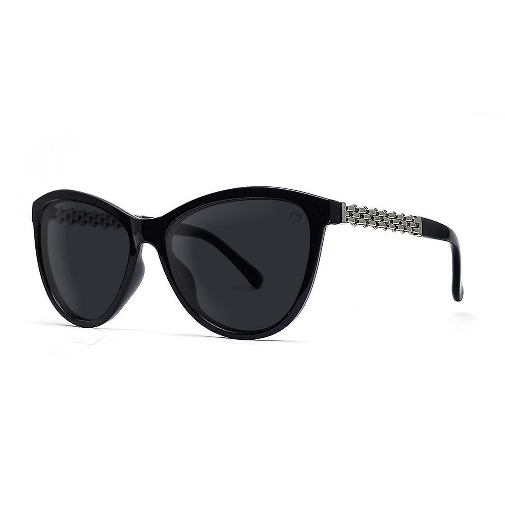 Ruby Rocks Lisa Kate Cateye Sunglasses In Black