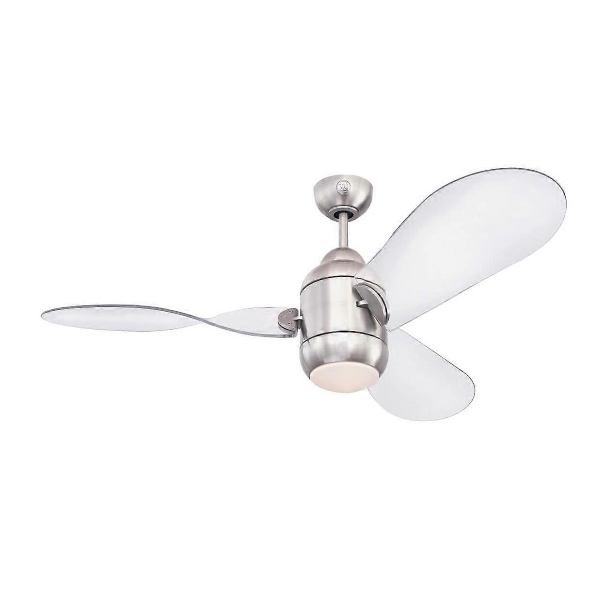 DC ceiling fan Josef with LED light and remote control