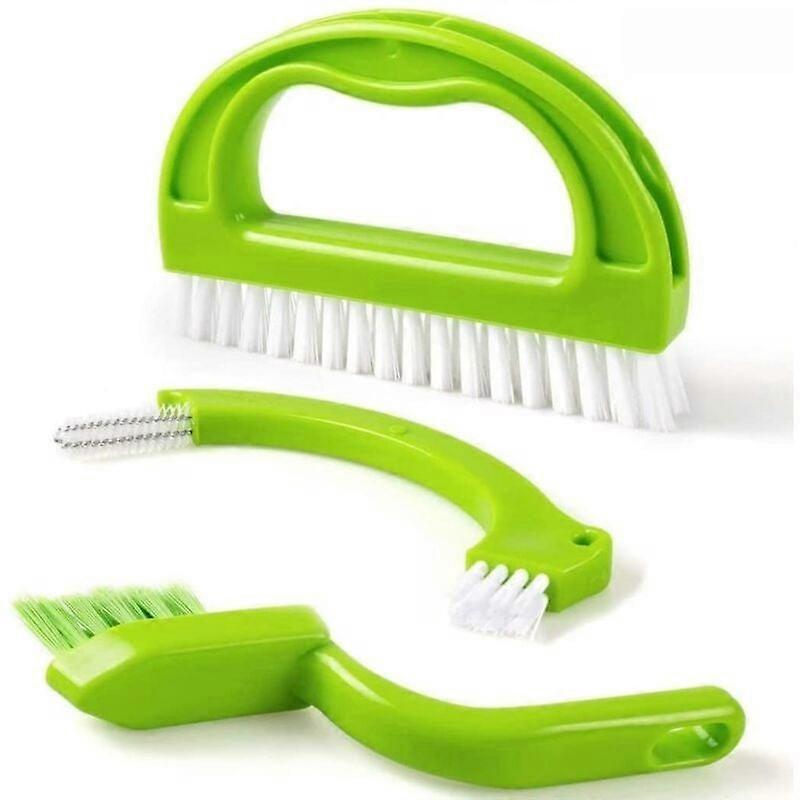 3 Pcs Tile Grout Brush Multifunction Floor Cleaning Brush
