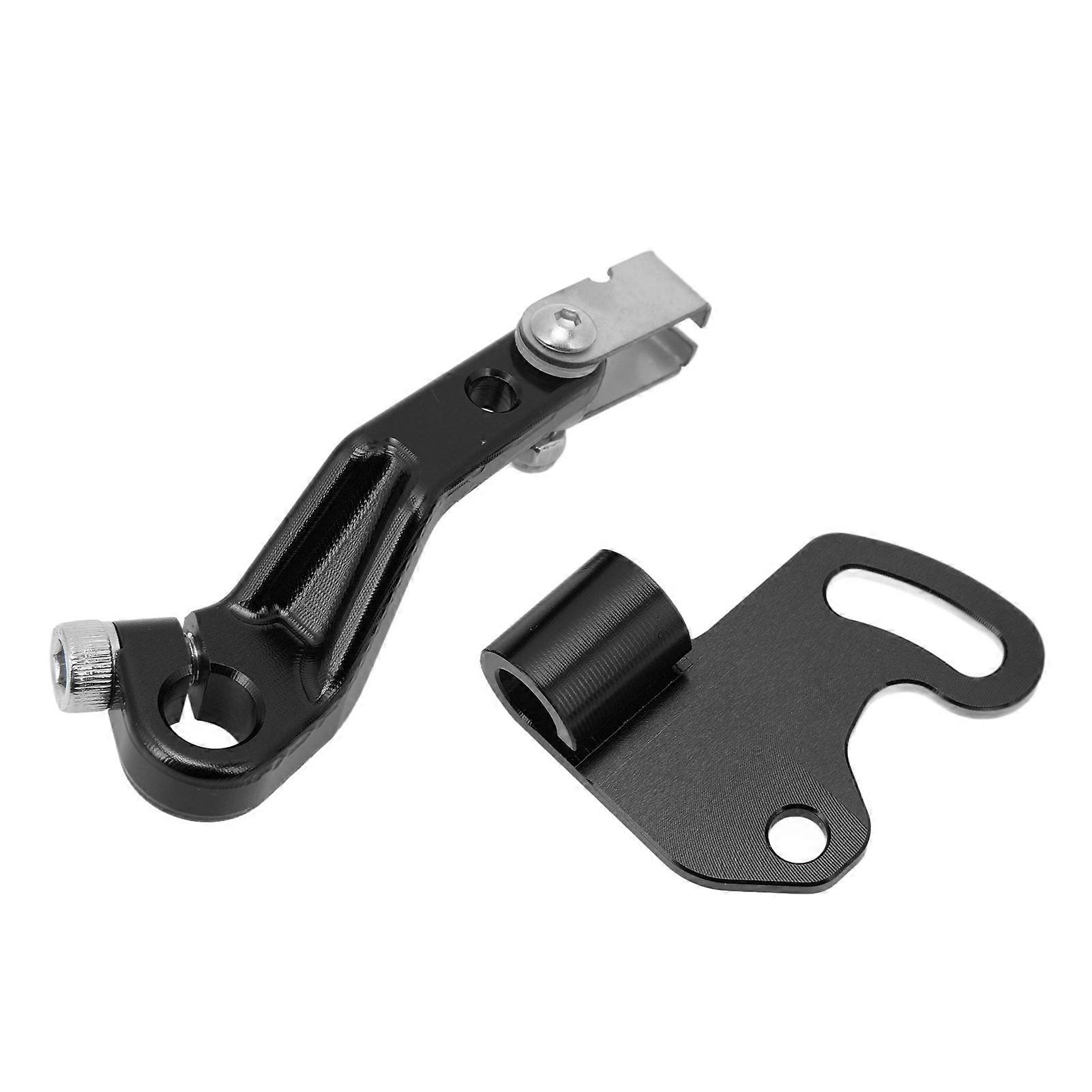 One Finger Clutch Lever Kit Aluminium Alloy Pull Clutch Actuator Arm Lever for 790 Adventure R 20182023 Black E2U712