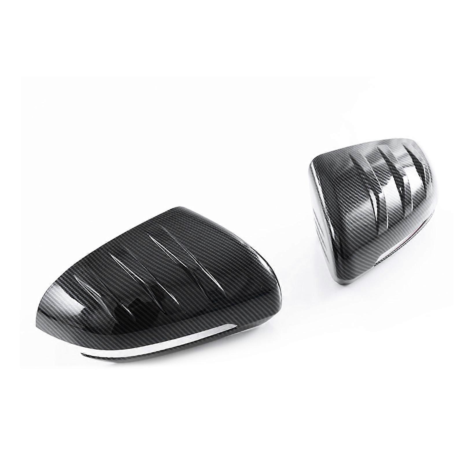 1 Pair Rearview Mirror Cover Decoration Exterior Reversing Mirror Shell Decorative Patch for BYDYuan PLUS 2022 NO.1861