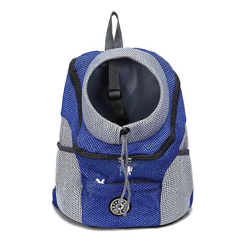 Puppy Travel Mesh Backpack Front Portable Shoulder Bag