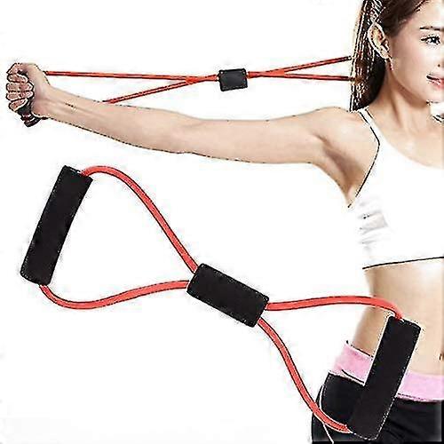 Elastiska motståndsband Bröst expander Muskel exerciser