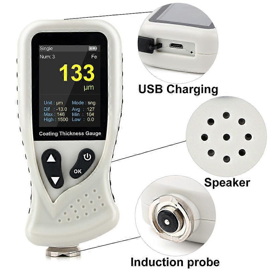 Automotive Coating Thickness Gauge Paint Surface Tester