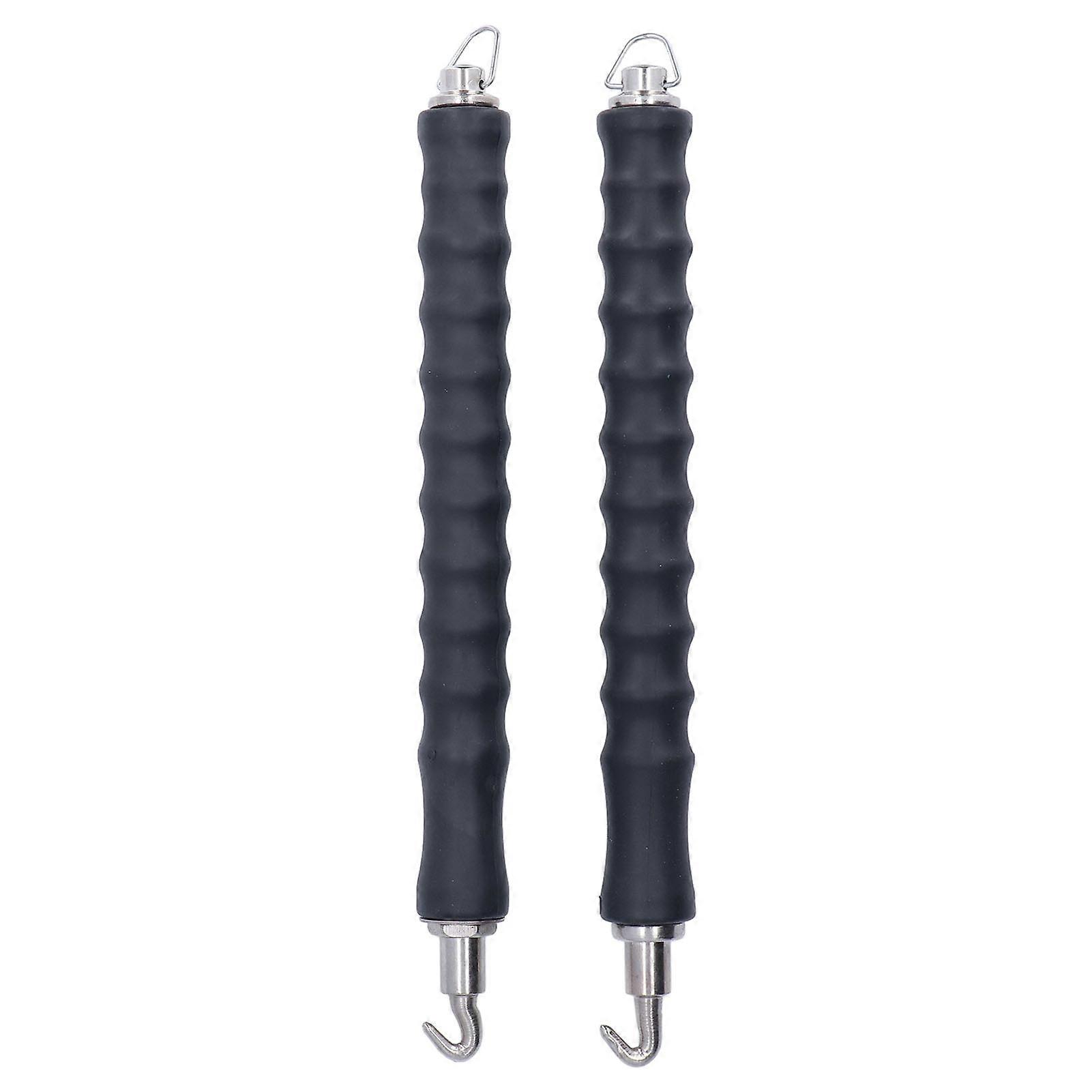 2Pcs Rebar anvelope sârmă instrument 30cm lungime totală portabil răsucire trage cârlig set kit
