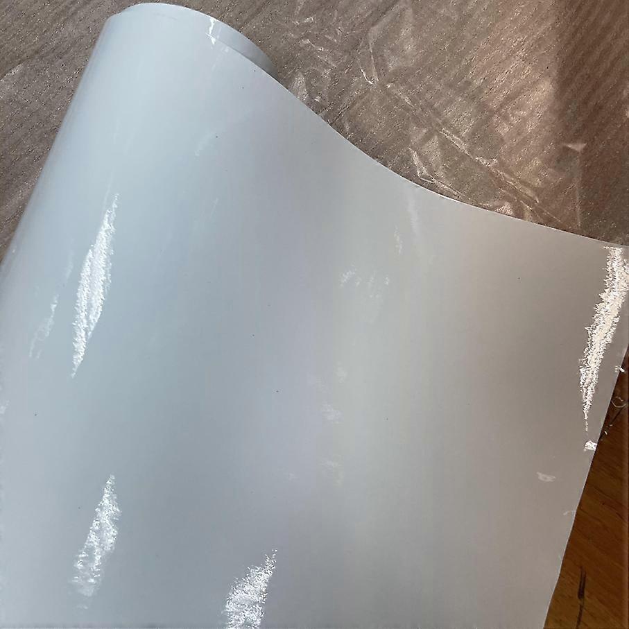 300x50 ס"מ 18 צבעים לעטוף דבק ויניל סופר מבריק כחול פסנתר לבן שחור סרט שחור מכסה מנוע לרכב