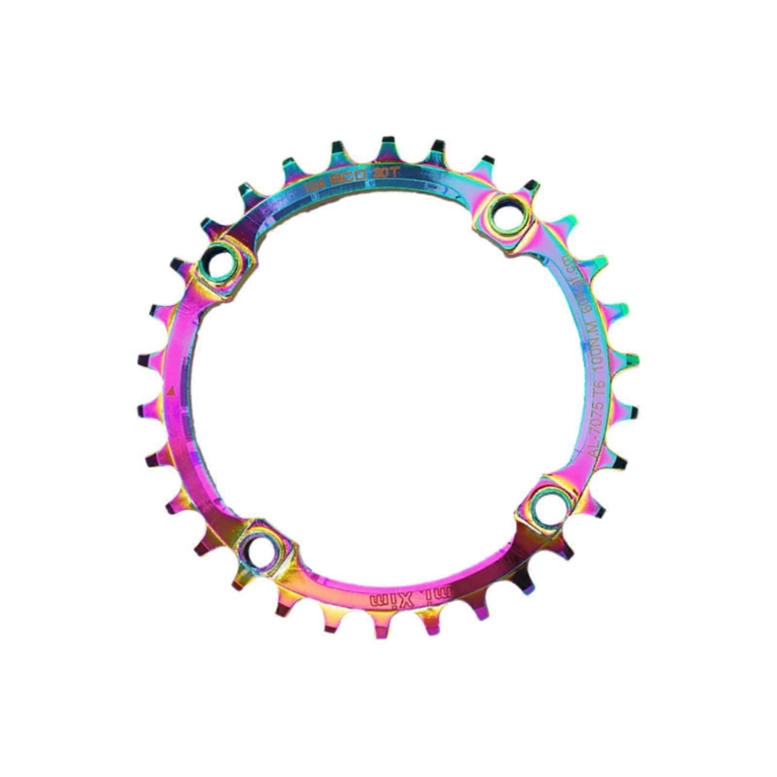 Bike Chainring Bicycle Chainring for DH Bike Modification Bolts Not Included 30T