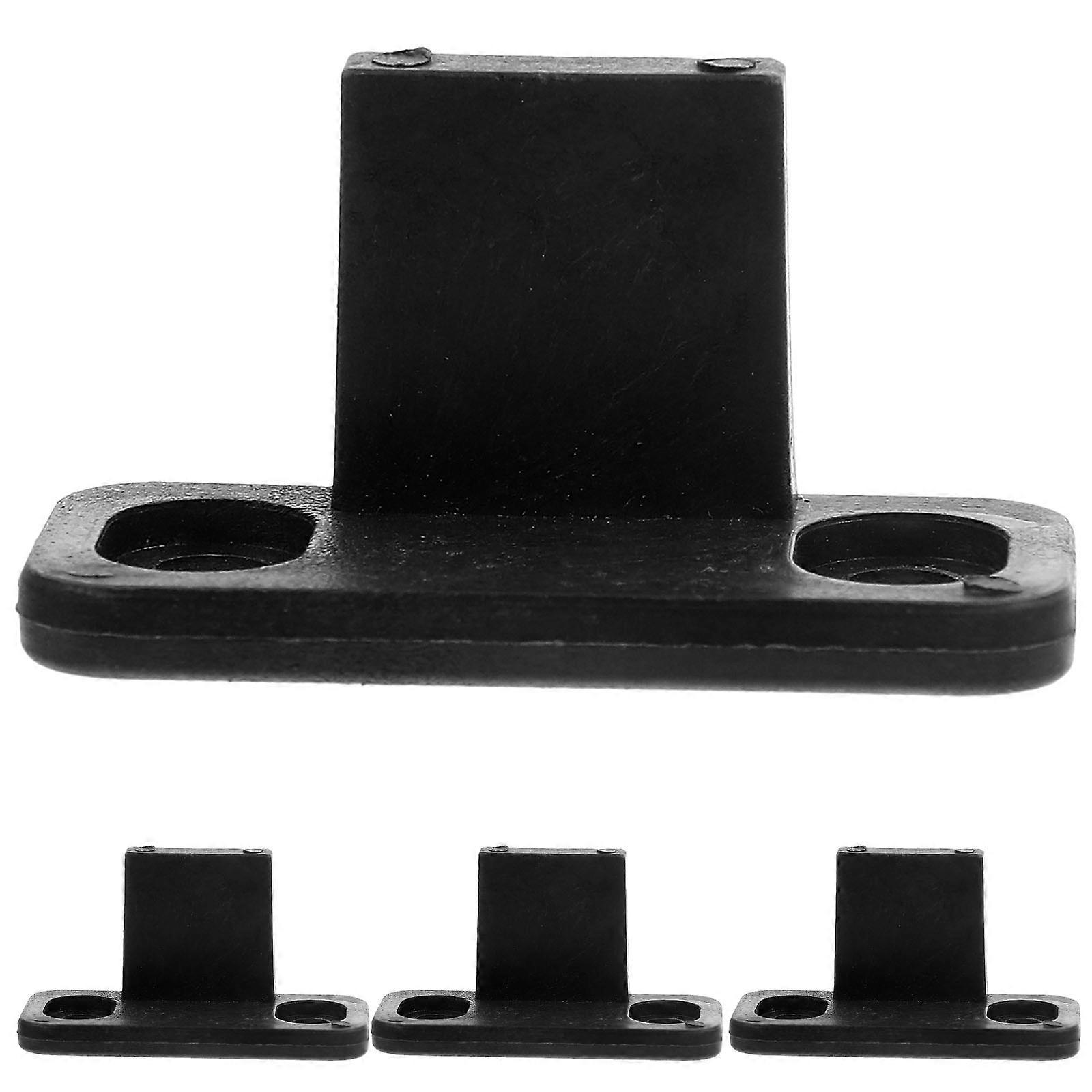 4pcs Sliding Closet Door Floor Guide Bracket Floor Mount Guide Sliding Closet Door Hardware