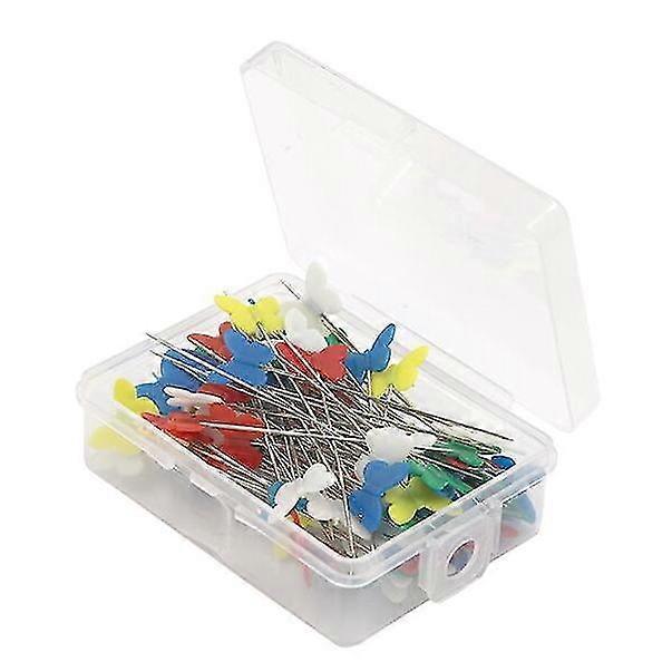 100pcs Patchwork Pins Flower Button Head Pins Diy Quilting Tool Sewing