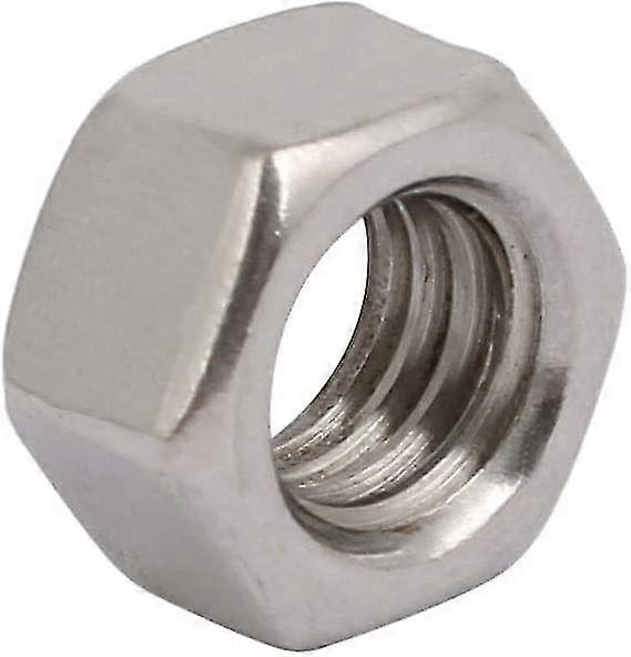 304 Acero inoxidable 3/8-16 Unc Hexagon Hex Nuts Thread Hex Nut 10pcs Qyroadwolf