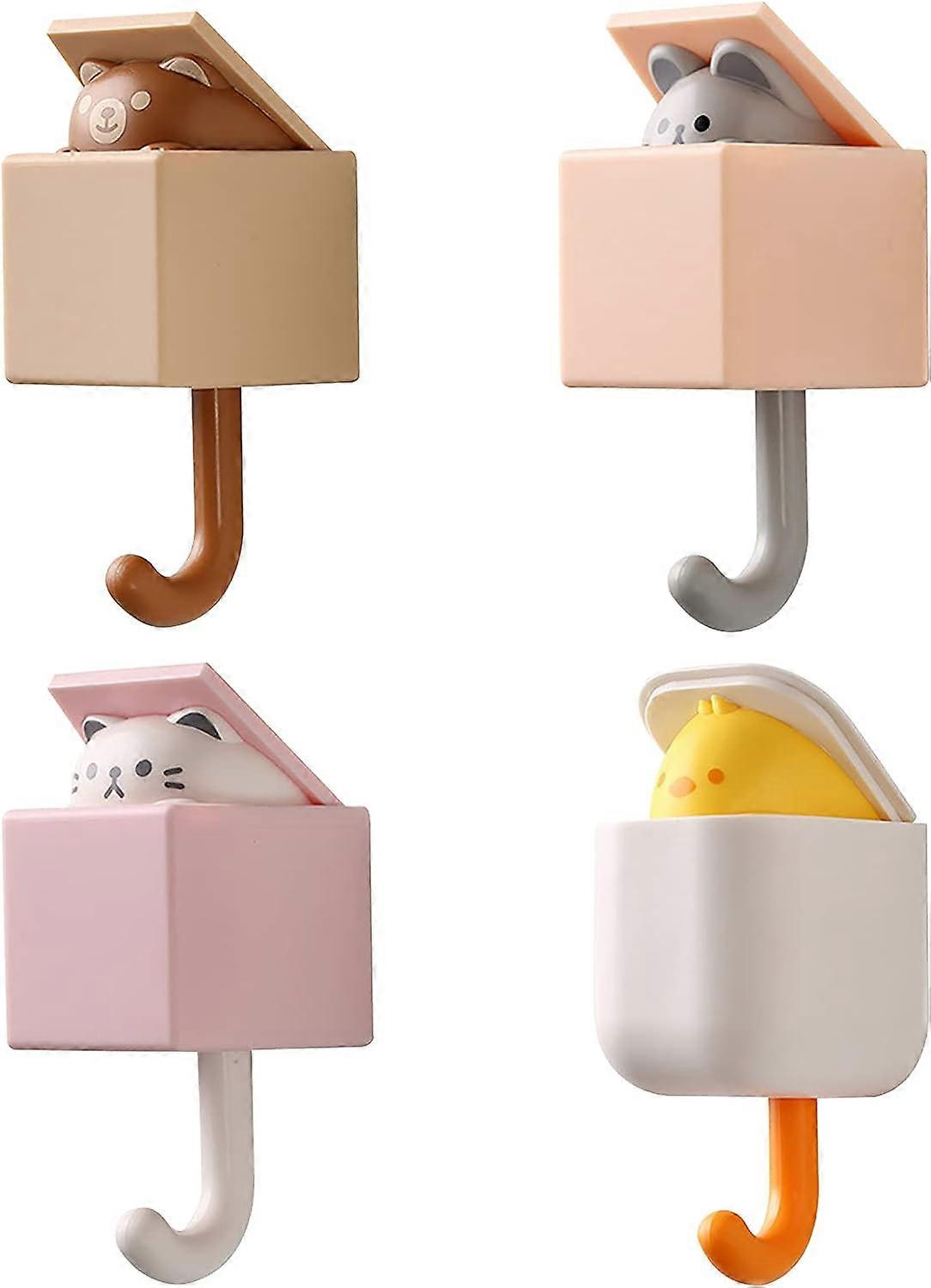 الجدار هوك, النفس لاصقة هوك هوك رداء هوك لطيف الحيوان الزخرفية الجدار هوك الثقيلة هوك