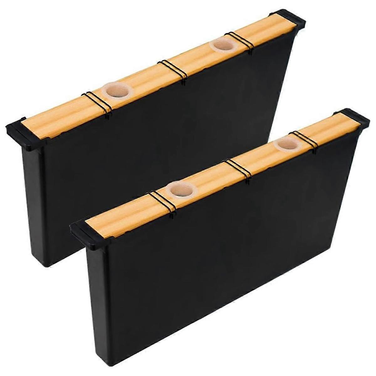 2Pack 4L Bienenstock-Futterautomat Bienenstock-Rahmen-Futterautomat Tiefrahmen-Wasser-Futterautomat für Imkerei-Bienenfütterungswerkzeuge