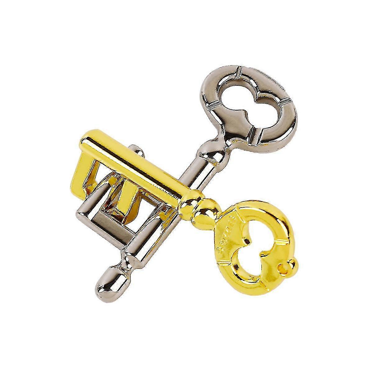 Alloy Adult Decompression Difficult Intellectual Toy Key Lock