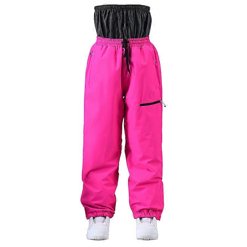 سروال التزلج على الثلج للرجال والنساء الشتاء الرياضة في الهواء الطلق دافئ يندبروف السراويل على الجليد