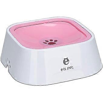 Floating Pet Water Bowl, 1.5l, Slow Water Dispenser, No Spill, Anti-overflow Crday Gift